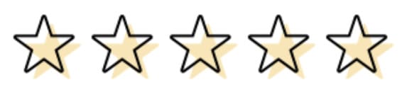 5 star rating