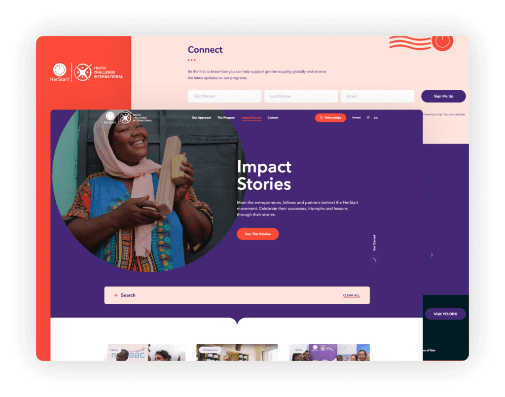 Website Design for Nonprofits - Herstart