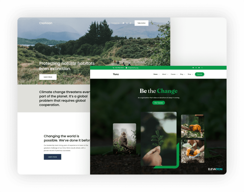 Premium vs. Free Nonprofit Website Templates